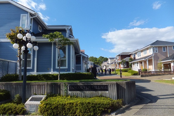 Vancouver Village streetscape